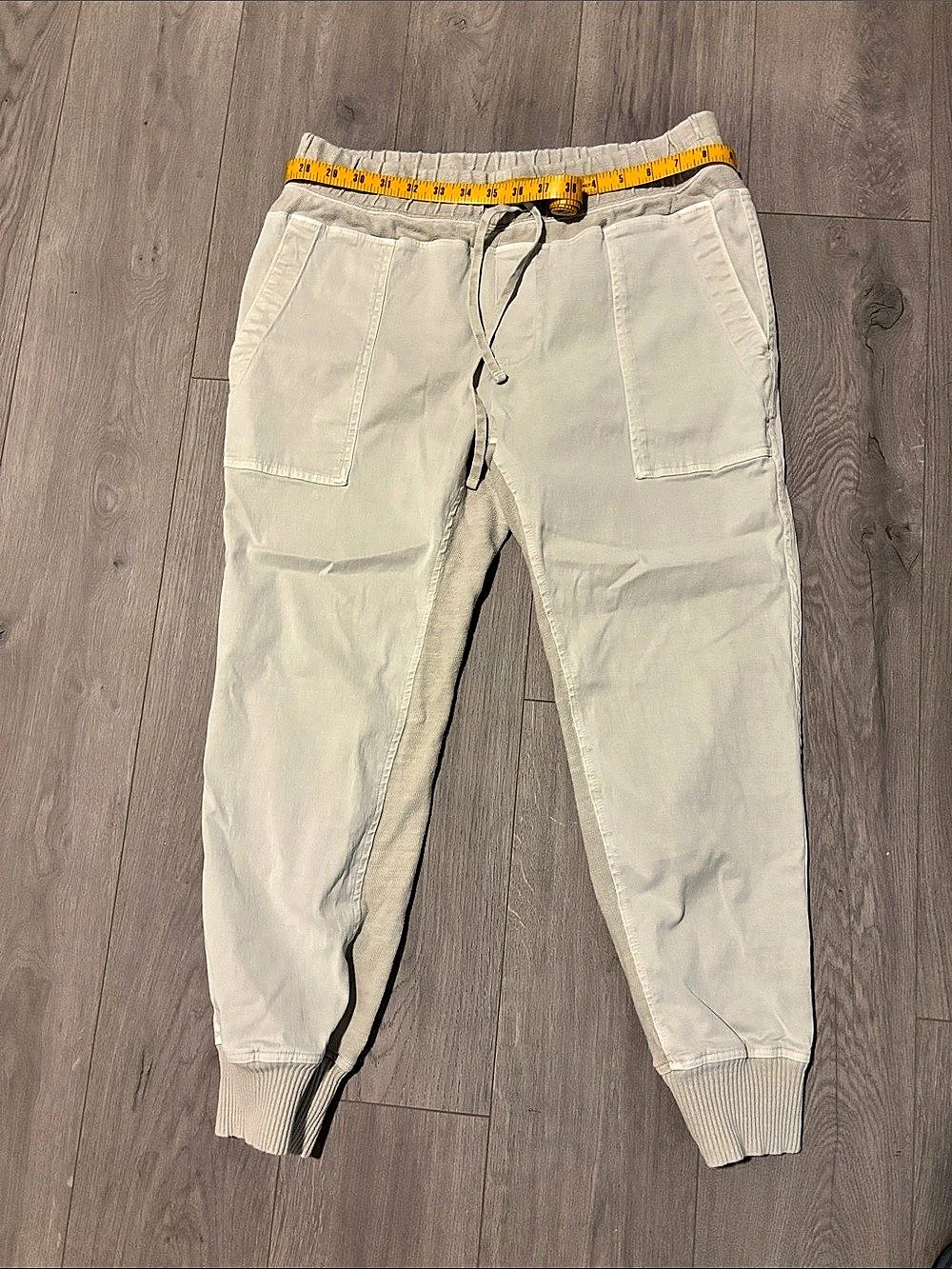James Perse Cargo Jogger Pants in Beige Size 3